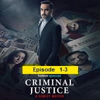 Criminal Justice: A Family Matter (2025) Hindi Season 1 Ep 1-3